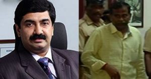 Vice Principal Sakhivel Right) and four others were accused for alleged murder. The chairman(Left) housed the accused and provided legal aid while the accused went into hiding