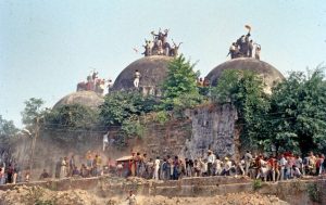 Demolition of Babri Masjid, the 5000 year-old mosque, had triggered communal riots across the country in 1992.