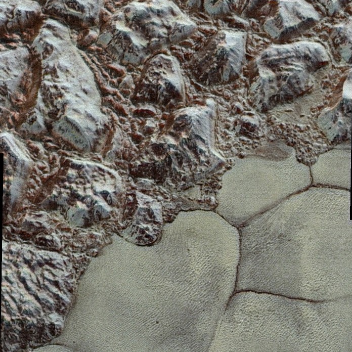 Pluto colour picture