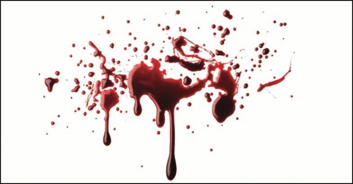 blood RSS leader got stabbed