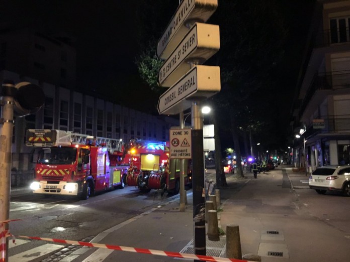 france fire accident