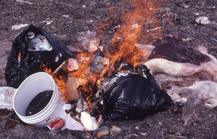 burning-waste