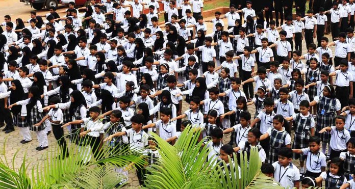 school assembly