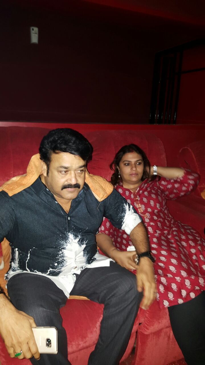 mohanlal and family
