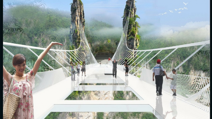 glass bridge