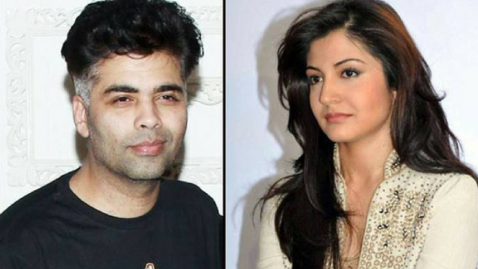 karan johar-anushka sharma karan johar-anushka sharma