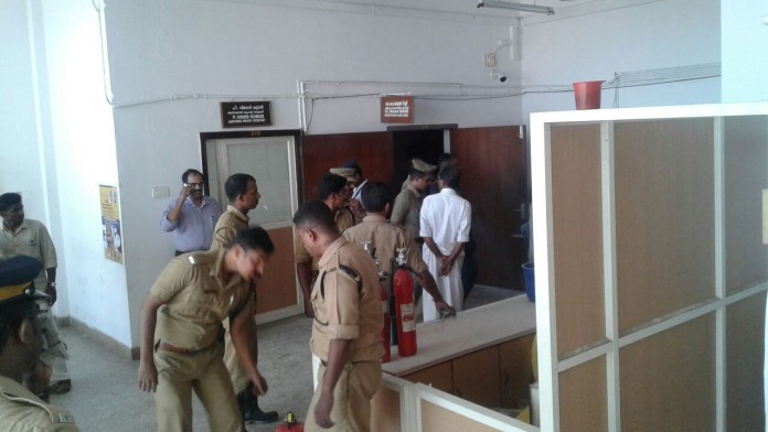 fire-in-k-k-shailaja-office-1