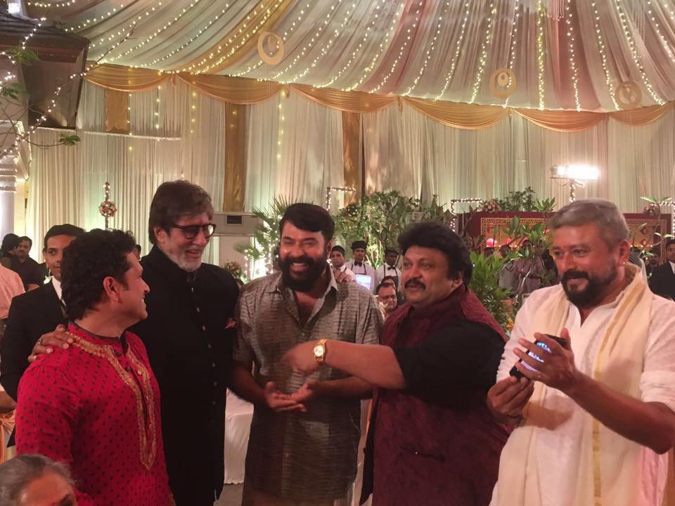 Amitabh Bachchan, Mammootty, Sachin Tendulkar, Nagarjuna celebrate Diwali in Kerala