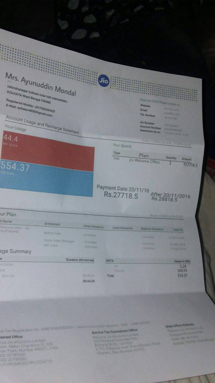 the truth behind jio bill