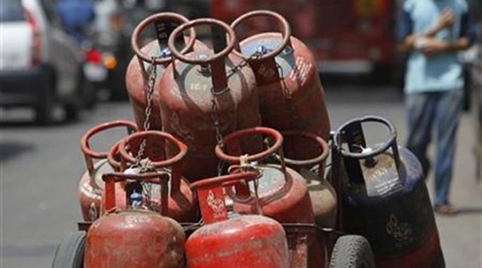 cylinder lpg rate hiked