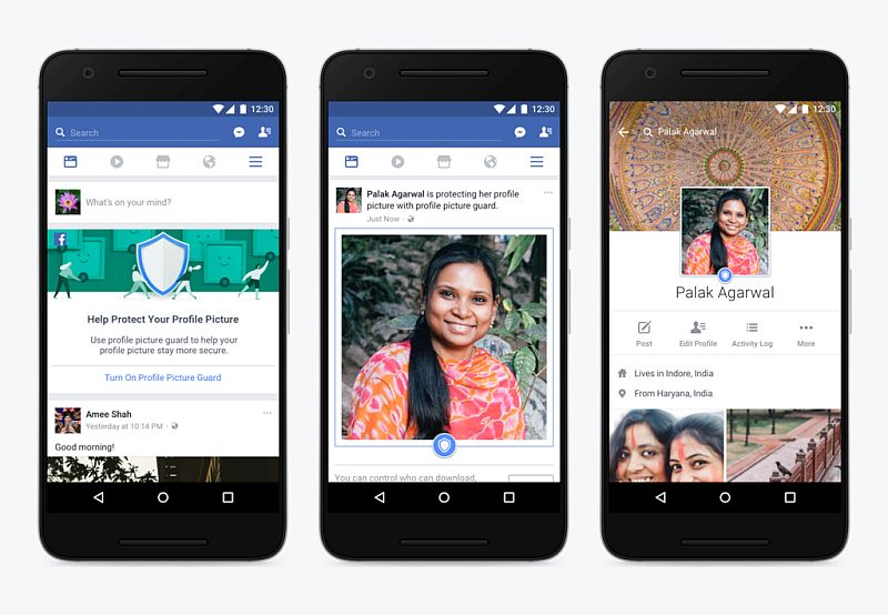 how to activate facebook profile picture guard 