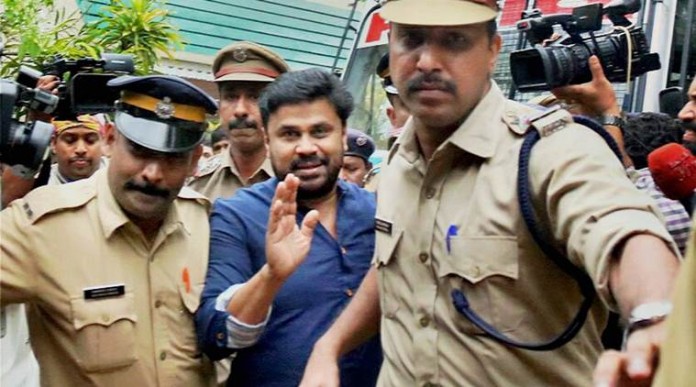 Malayalam actor Dileep sent to 14 days judicial custody dileep thrissur actress attack case kochi actress attack case in closed court
