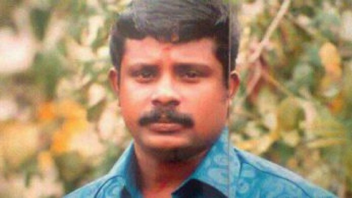 rss member RSS rajesh murder 6 arrested
