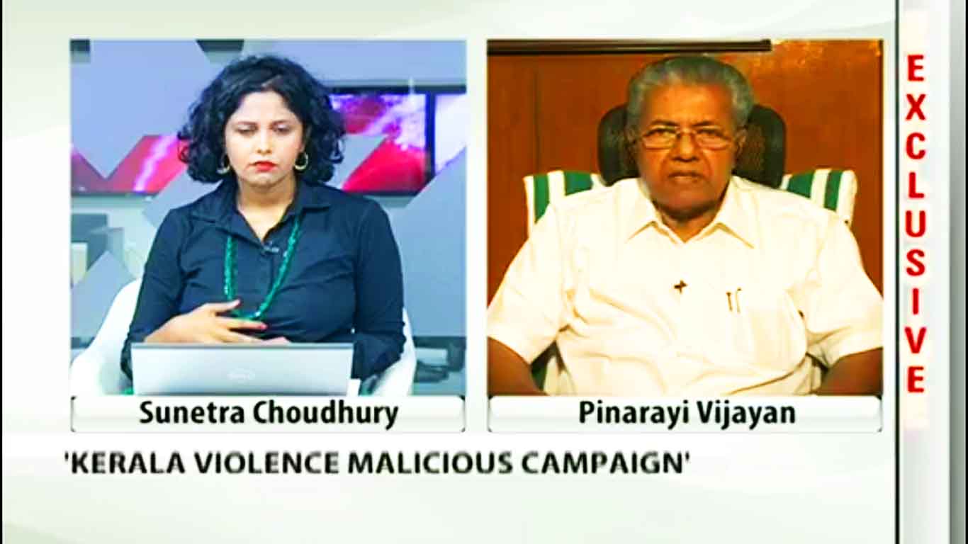 pinarayi vijayan on NDTV