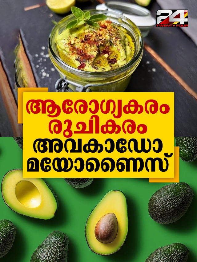 Healthy and delicious avocado mayonnaise